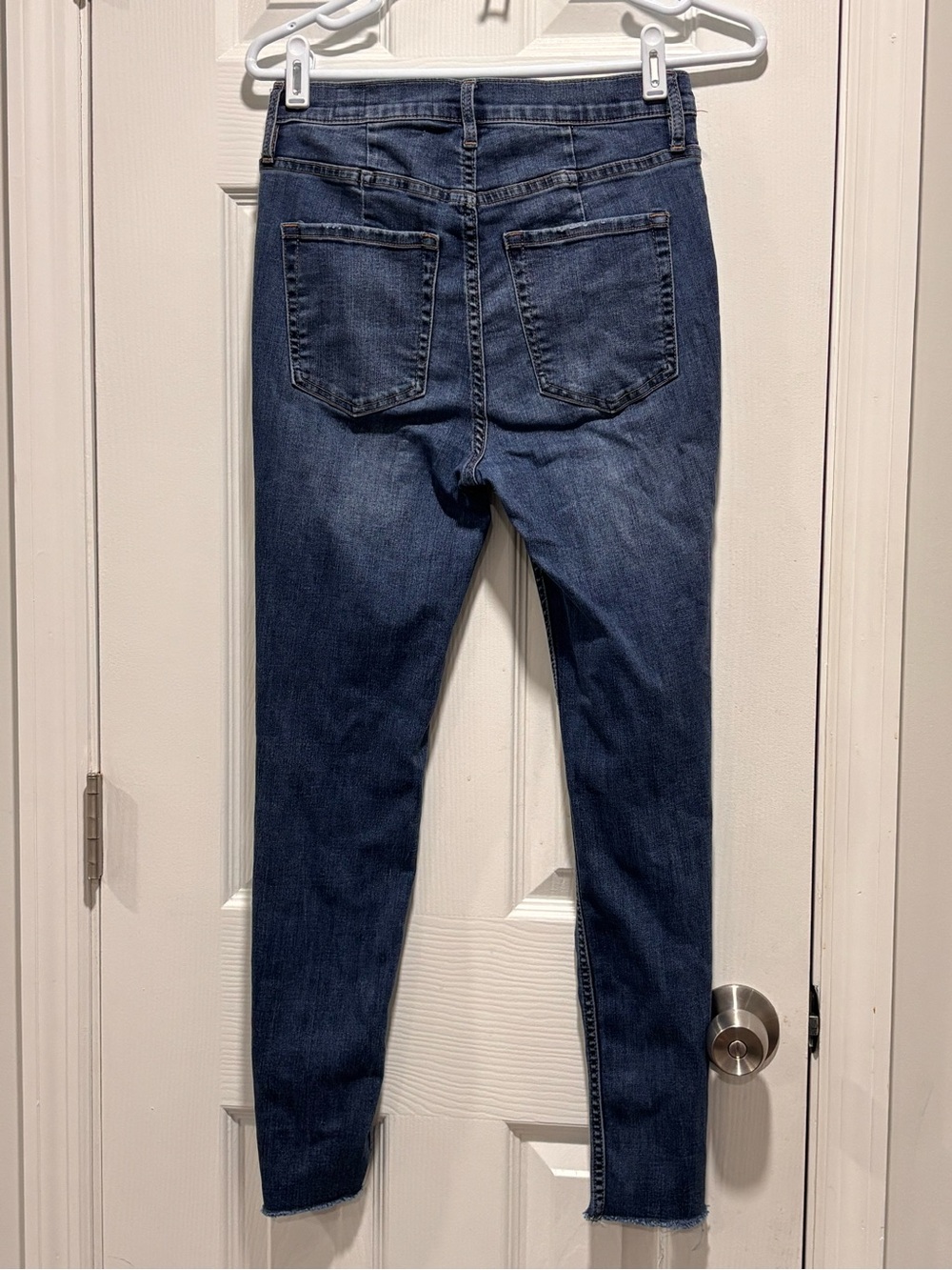 🩵Free People Indigo Ripped Skinny Jeans - Picture 4 of 16